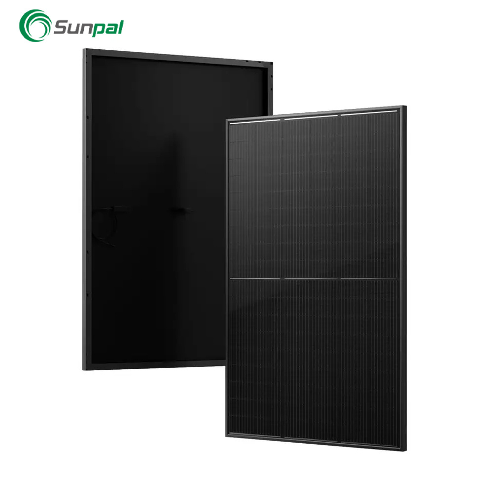 Sunpal Eu Germany Warehouse Solar Panel 405W 415W 420W Half Cell All Black Panels Manufacturing In China