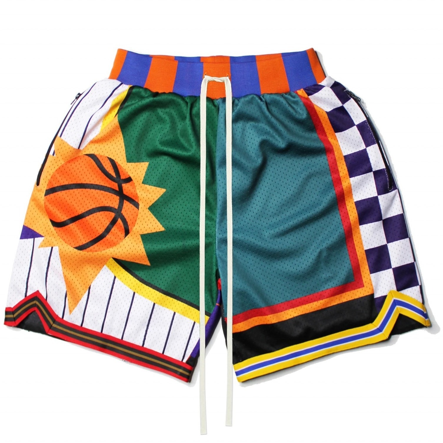 Baseball Shorts Wholesale Elastic Waist With Drawstring Athletic Comforts Unisex Shorts