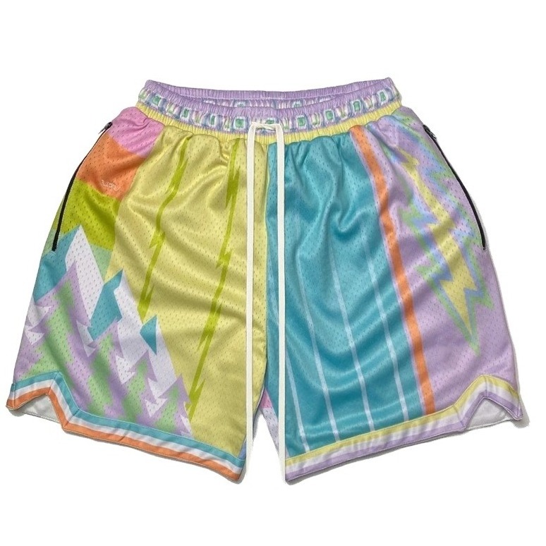 Baseball Shorts Wholesale Elastic Waist With Drawstring Athletic Comforts Unisex Shorts