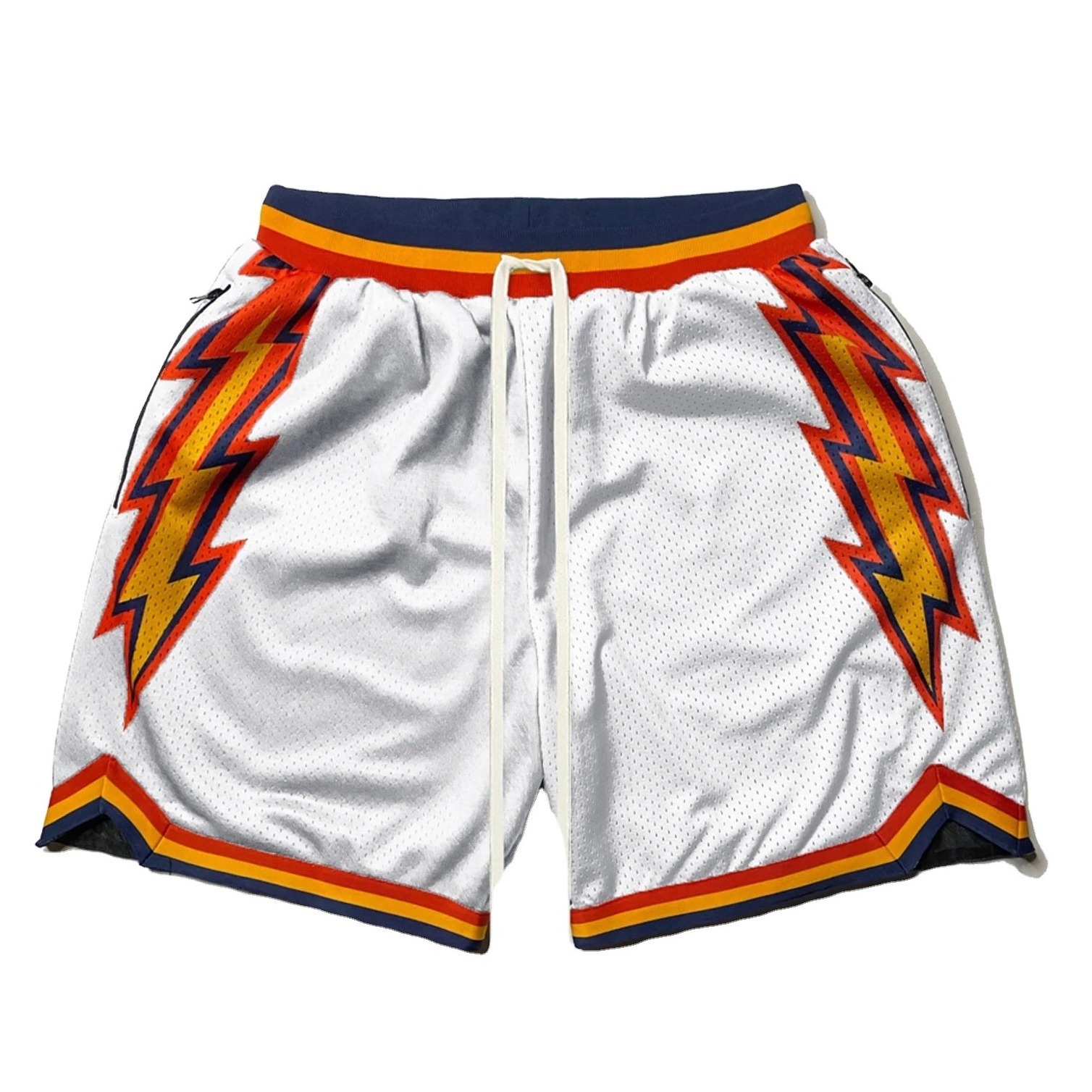 Baseball Shorts Wholesale Elastic Waist With Drawstring Athletic Comforts Unisex Shorts