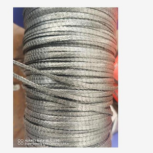 Manufacturer High Quality Antioxidant Expanded Graphite Yarn with Inconel 600 coated with nickel for Graphite Gland Packing