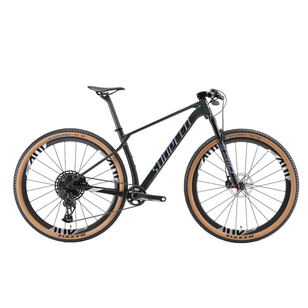 12speed SUNPEED ROCK carbon mountain bike with Remote lock out fork 29