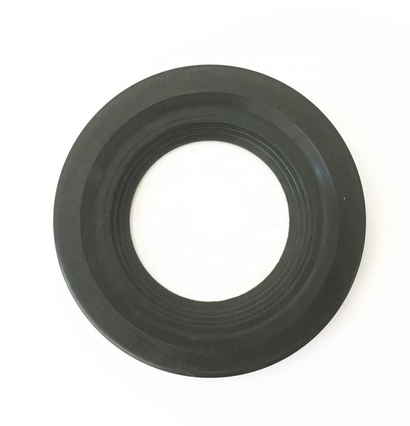 Custom oil resistant nitrile rubber thick flange rubber gasket for pipe rubber seal