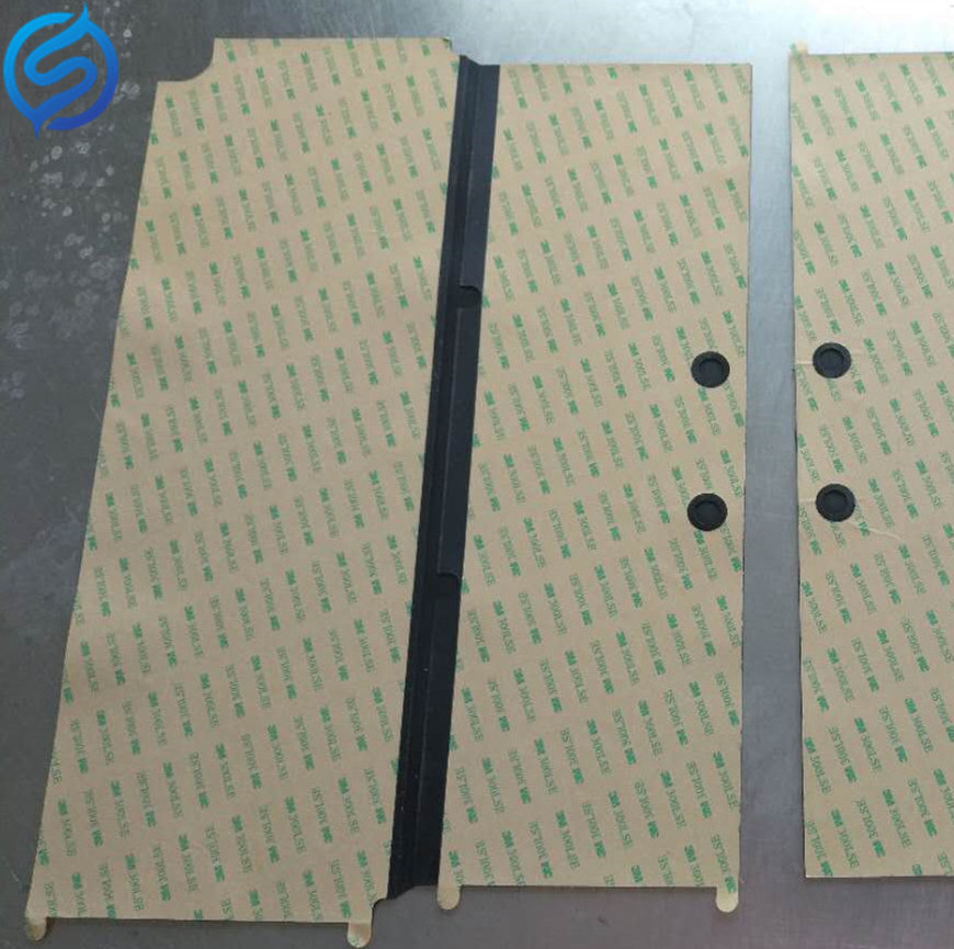 China Manufacturer Adhesive Silicone rubber Sheet 1mm