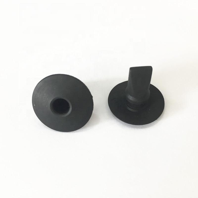 small rubber duckbill check valve