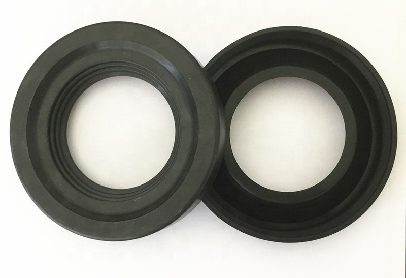 Custom oil resistant nitrile rubber thick flange rubber gasket for pipe rubber seal