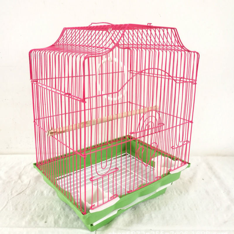 Factory Supplies Metal Manufacturers Stainless Steel Plastic Trays Design Decor Sale Parrot Wire Mesh Wholesale Large Bird Cages