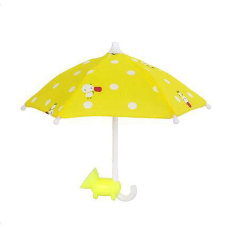 2024 Custom Portable Cellphone Umbrella Logo Cute Children Travel Stand Mobile Phone Holder