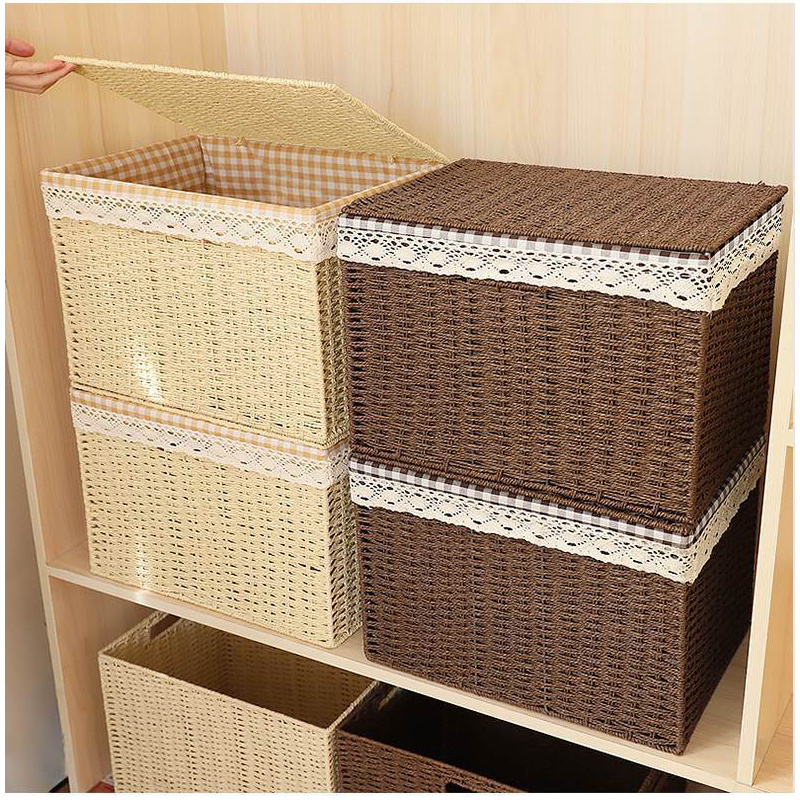 Multipurpose Closet Clothing Pantry Food Kids Toy Organizer Stackable Other Boxes Cube Storage Bins