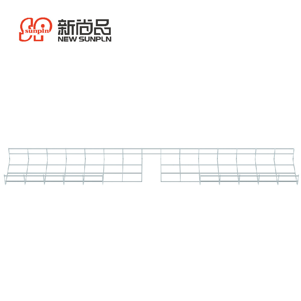 customized 250300mm data ceter building Steel basket cable tray with China manufacturer wire mesh cable tray