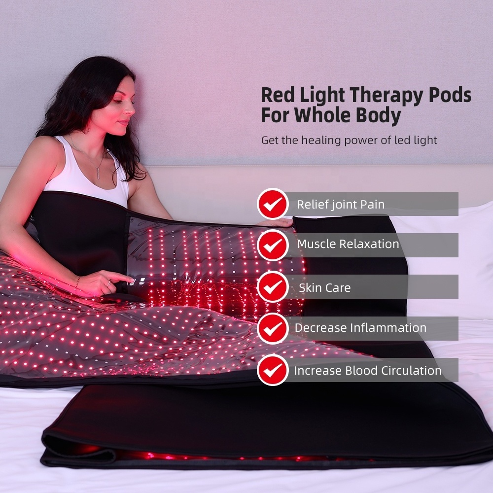 Best Hot Sale Near Infrared Red Capsule Red Light Spa Therapy Bed Supplier in China