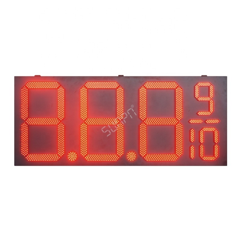 Outdoor 10inch /12inch/4inch 7 segment led display