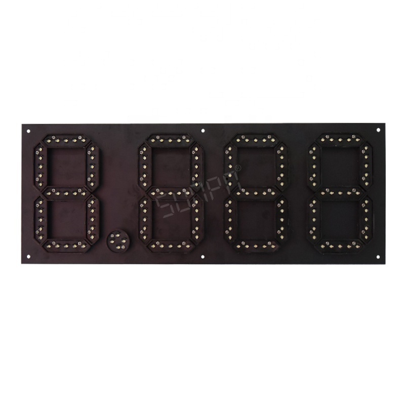 Manufacturer of  led digital price number display gas station price changer numeric display