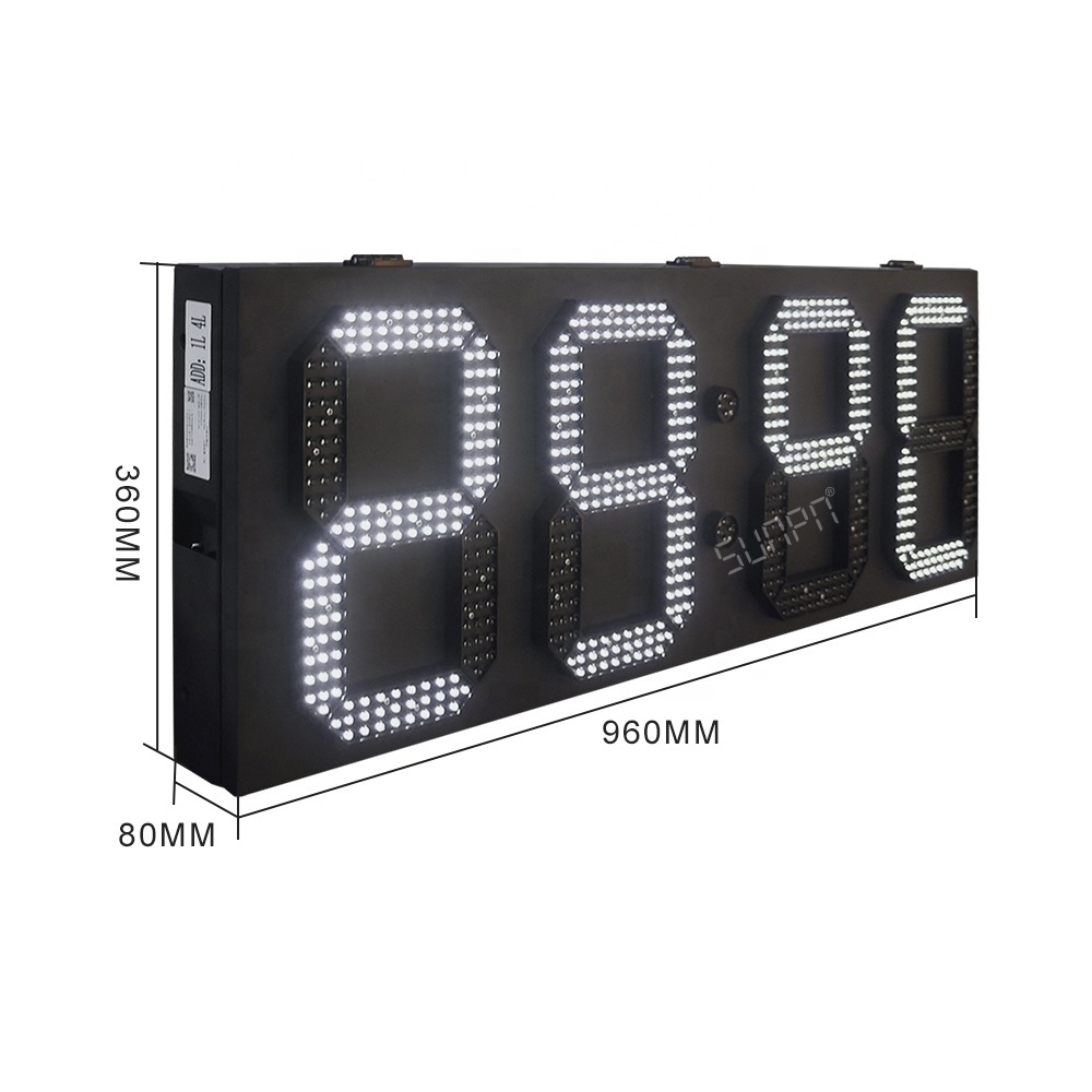 Custom outdoor LED Stadium Clock LED Digital Clock display