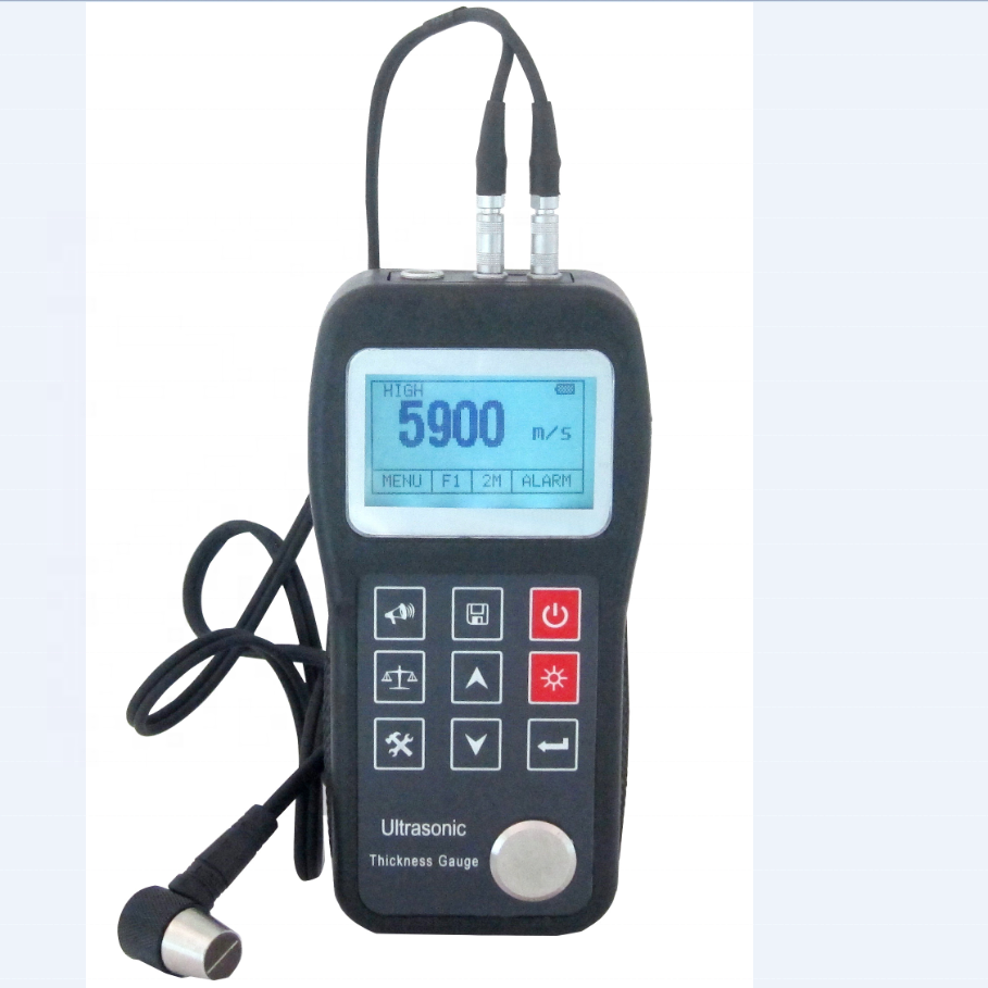 Metal material thickness tester coating and material thickness gauges for bad environment