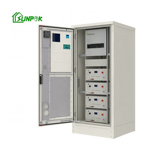 Sunpok energy 40kwh 50kwh 80kwh 100 kwh 48V 2000Ah r9-022 lithium battery bms inverter container lithium battery pack