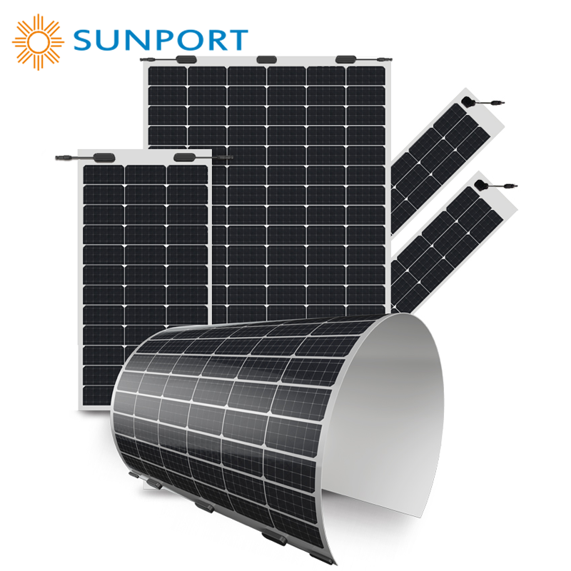 Sunport Power QHES Solar Half Cell Solar Panel Set For House Photovoltaic Panels Outstanding Quality High Efficiency