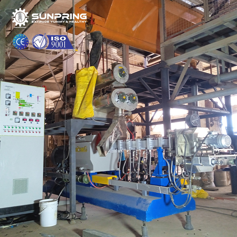 SunPring dog pet food feed making machine dog pet food machine dog feed product line