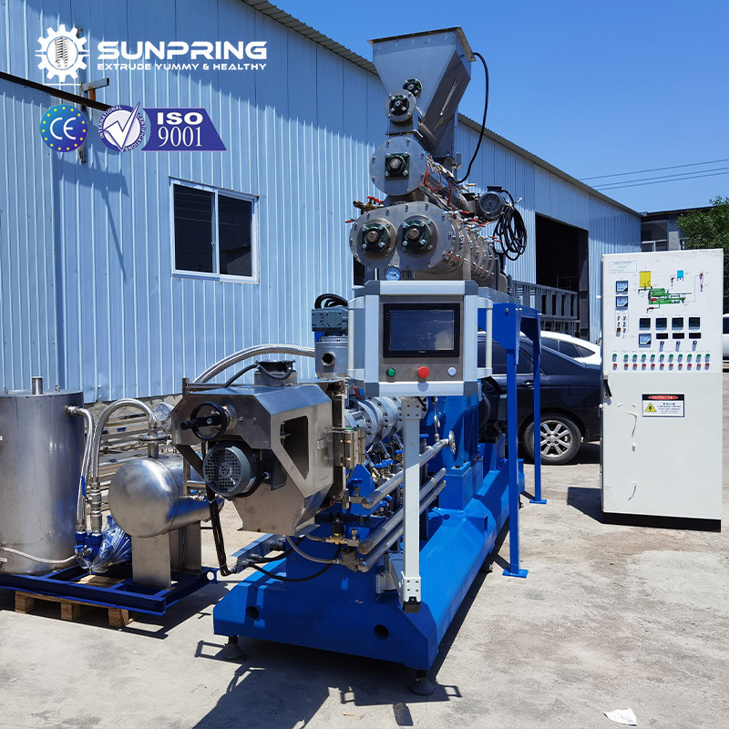 SunPring fish sinking food machine fish food manufacturing line fish food machine price