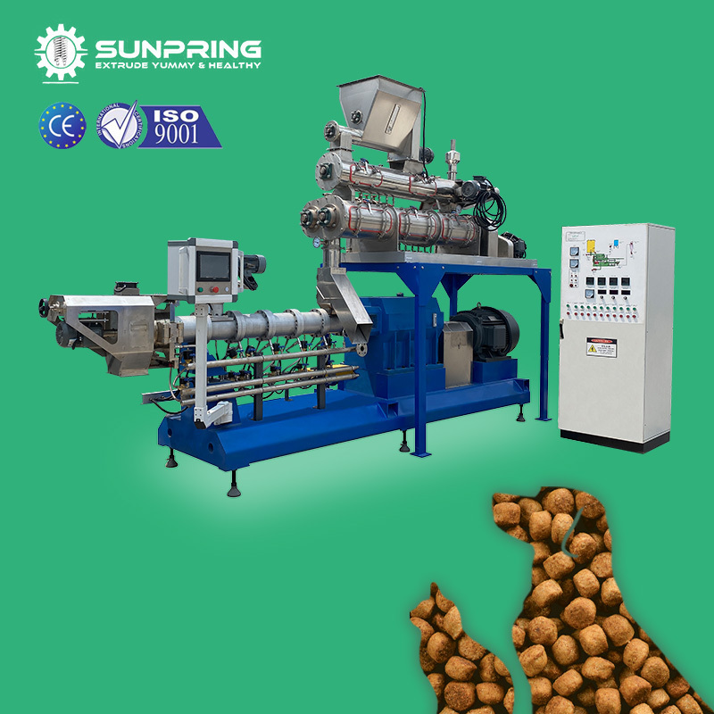 SUNPRING Dog and Cat Food Making Machine Pet Food Extruder