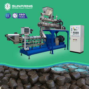 SunPring floating and sinking fish feed production line fish food pellet machine fish food machine 0.5