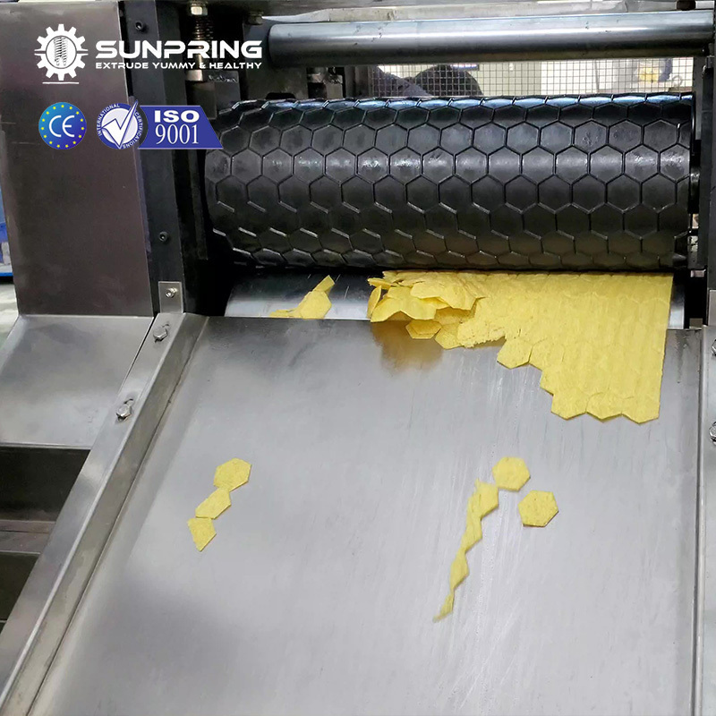 SUNPRING Corn Chips Extruder Tortilla Chips Machinery