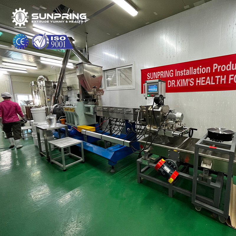 SunPring instant rice porridge production line instant rice machinery enriched rice making machine