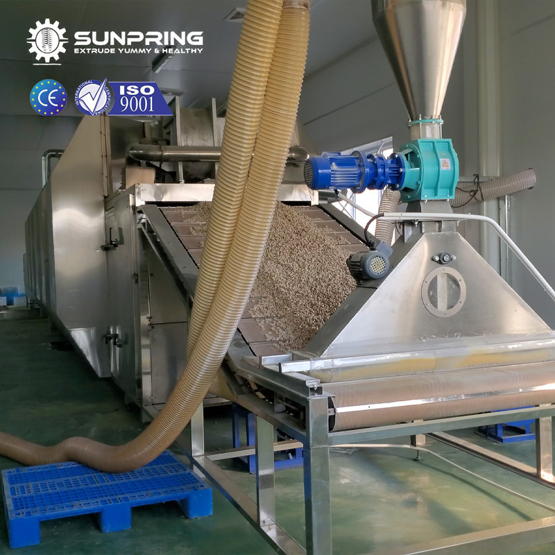 SunPring breakfast cereals corn flakes processing line breakfast cereal manufacturers breakfast cereals cheerios snacks machine