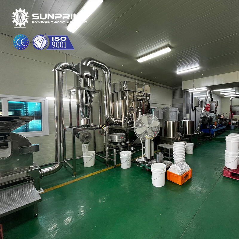 SunPring instant rice porridge production line instant rice machinery enriched rice making machine