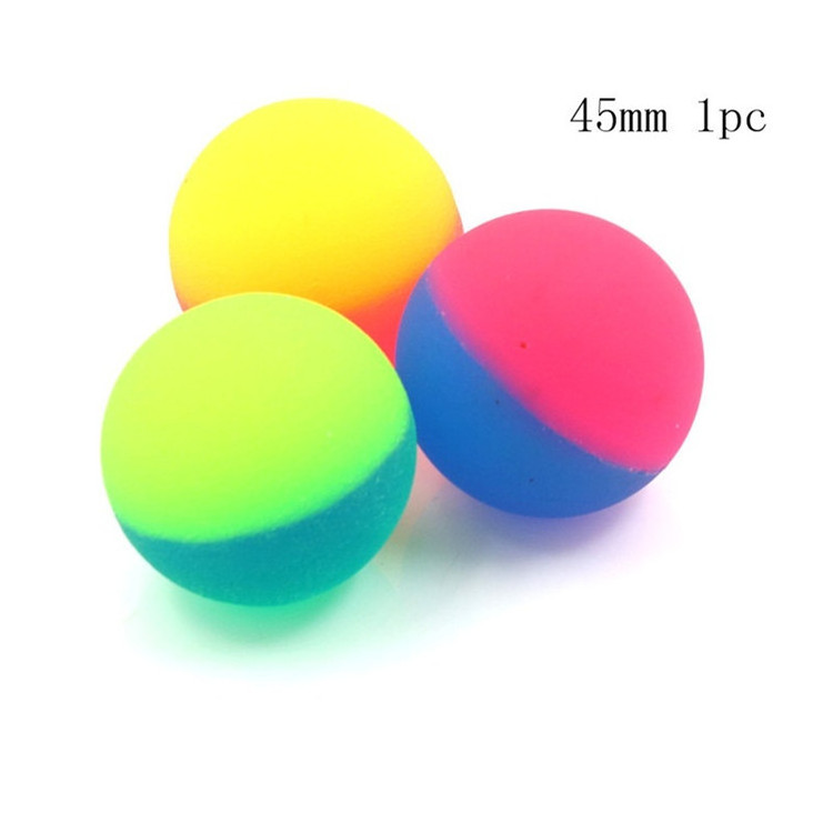 Moonlight High Bounce Ball Elastic Juggling Jumping Balls Bouncing Ball Outdoor Toys Play fun