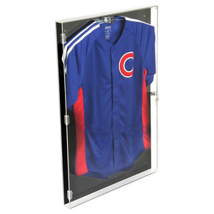 High quality transparent acrylic jersey display frame t shirt display frame  JD-001