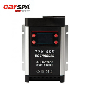 Hot Sale DC to DC Battery Charger for RV 12V 40A Smart Battery Charger with Solar System