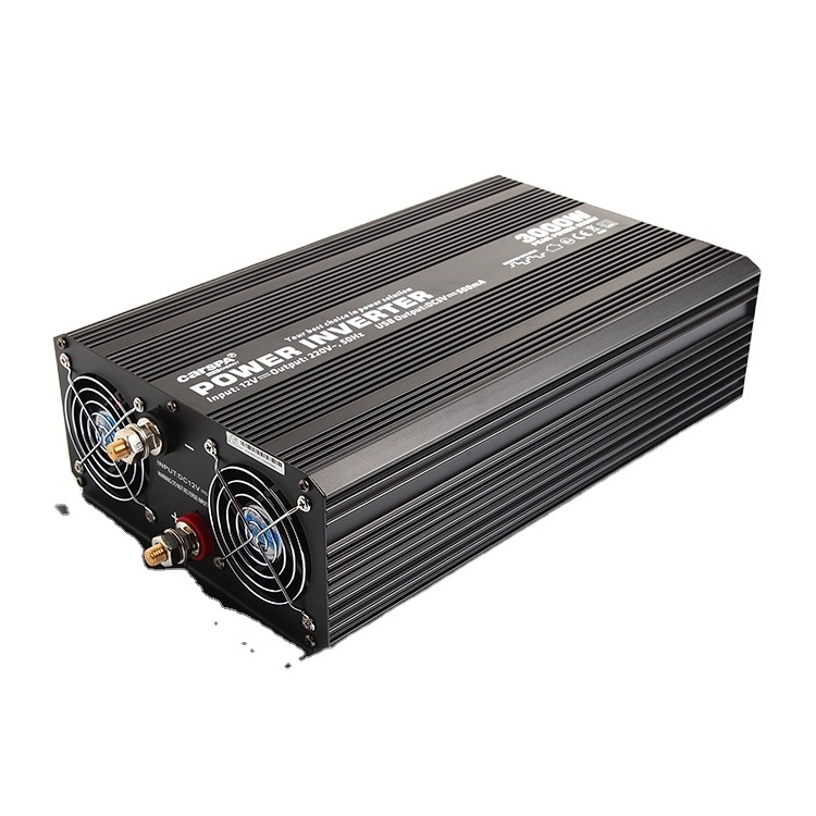 3000W Modified Sine Wave DC 12V 24V 48V TO AC 110V 220V 230V Power Inverter With USB Port With Remote Control