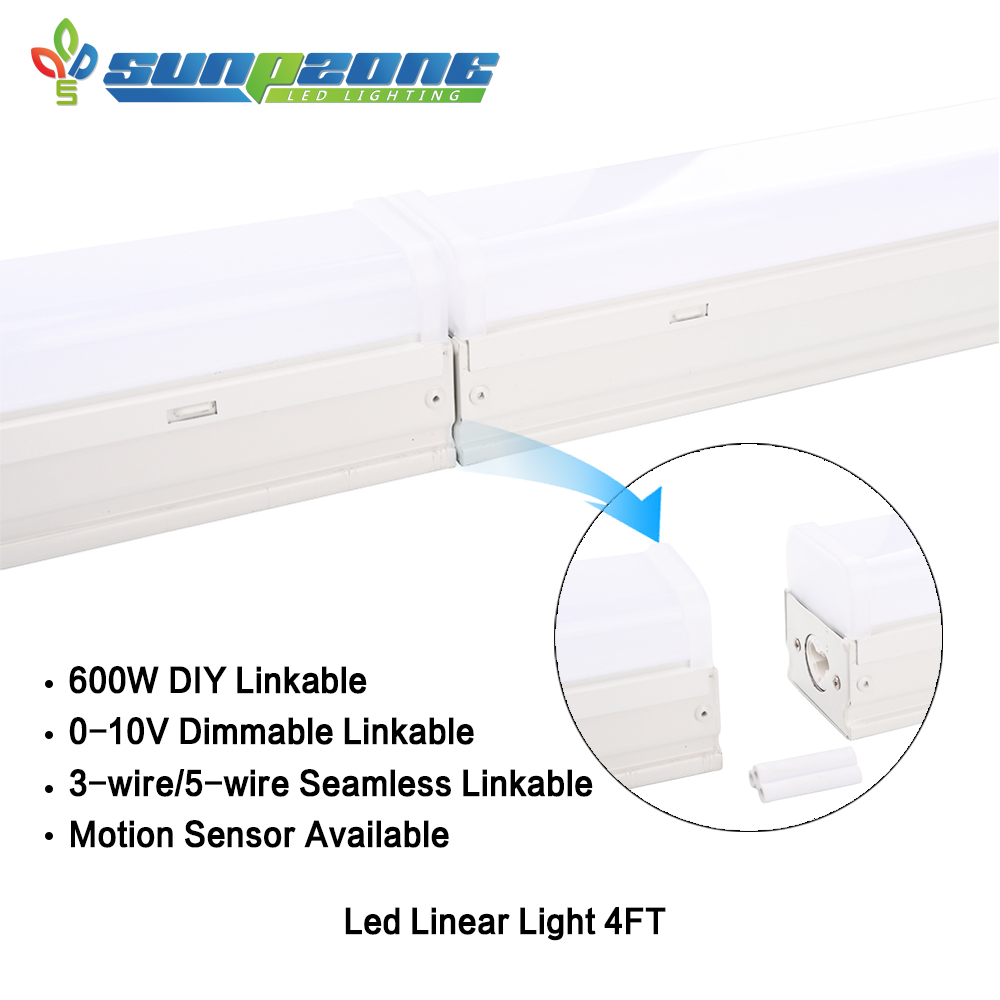 CCT Adjustable LED Linear Light Dimmable Linkable LED Linear Lighting