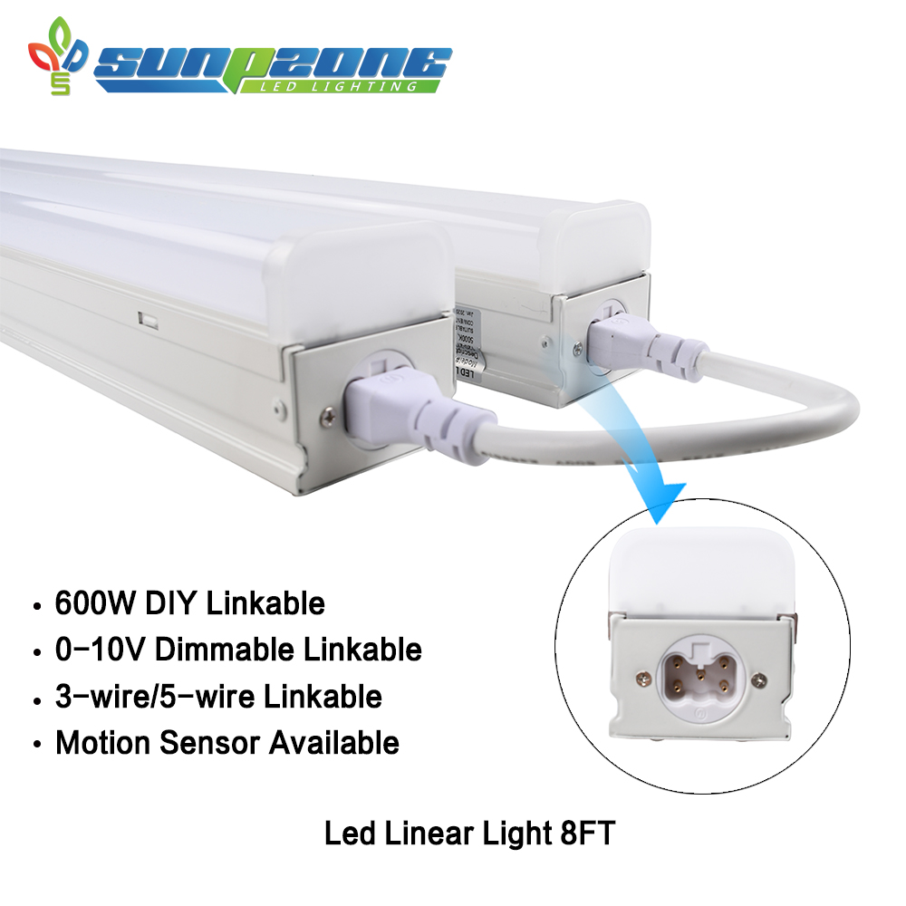 CCT Adjustable LED Linear Light Dimmable Linkable LED Linear Lighting