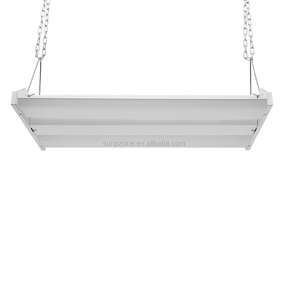 100W Hanging Fixture ETL Listed Industrial Lighting LED Linear High Bay Pendant Light