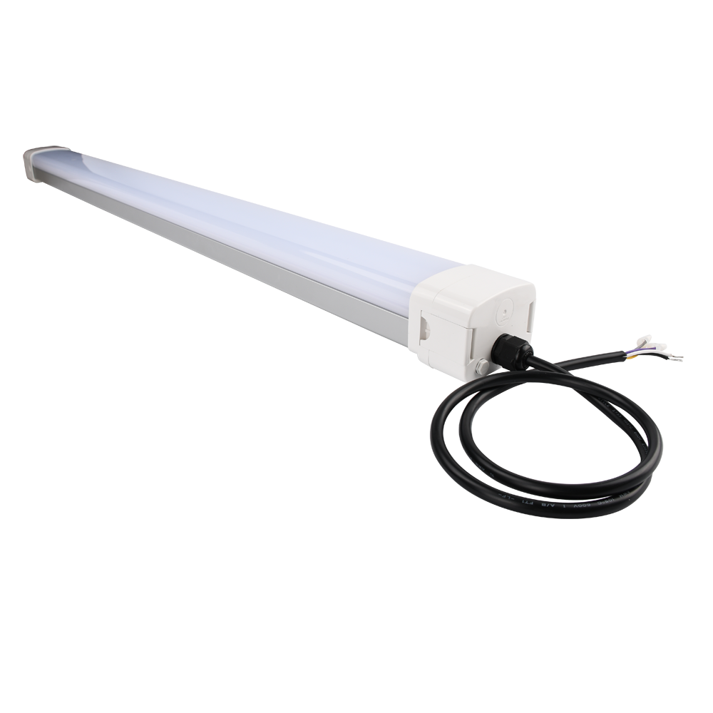 Industrial 1800mm Water Proof Linear Batten Fixtures 80w IP65 Sensor LED Triproof Batten Light