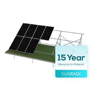 SunRack Solar Panel Adjustable Ground Mounting Structure U Pile Support Racking Installation Bracket