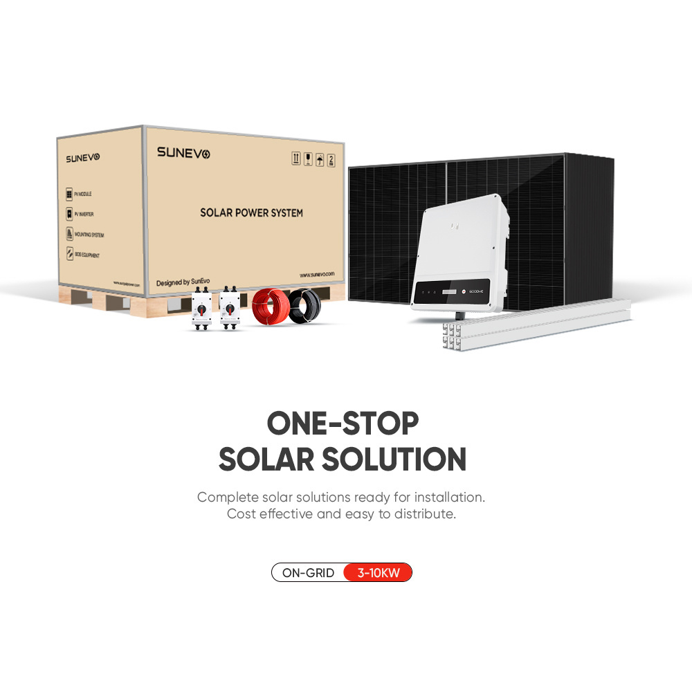 Goodwe Inverter Sofar Solar 8Kw G3 On Grid 6Kw 7kw 10Kw Single Phase Solar System Inverters