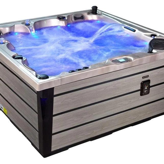 Sunrans Hot Sale Outdoor Fiberglass Hot Tub Shells Spa Hot Tubs Whirlpool Acrylic Massage Bathtub Wholesale