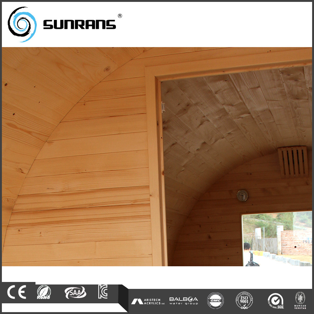 Hot Sale Outdoor Barrel Dry Wet Steam Sauna Room Shower Room Spa Tubs Sauna Bath Wooden Room