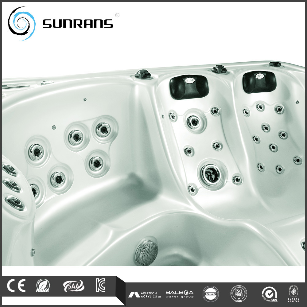 Hot Sale Hottub Outdoor Swim Spa Tubs Outside Hot Tub With TV 5 People Massage Pool Whirlpool Im Freien Wholesale