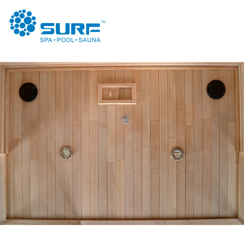 Mini Indoor Sauna Room Far Infrared 2 People Home Steam Sauna Rooms Infrared Ray Body Steam Room With Chairs