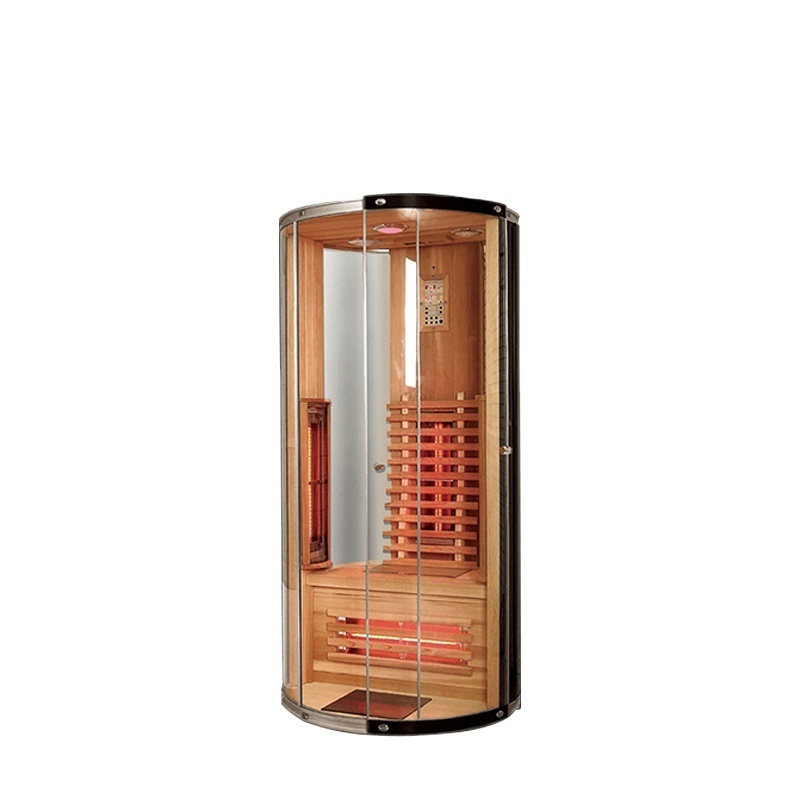 Private Freestanding One Person Sauna Type Far Infrared Sauna