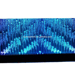 8ftx5ft Digital water bubble wall programmed random water bubble panel for hotel KTV restaurant office bar SPA Mall