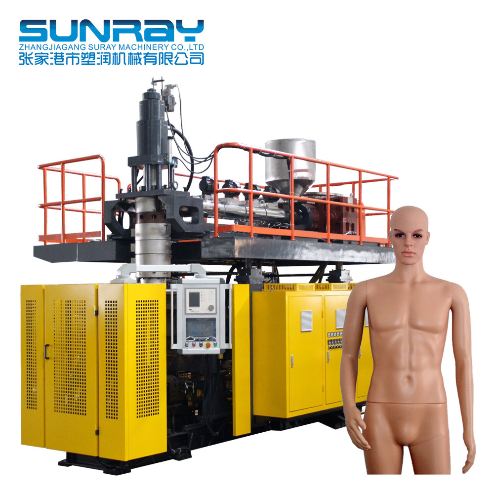 Plastic female mannequin blow moulding machine hdpe fully body male mannequin making machine