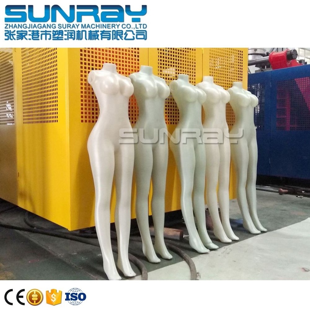 Plastic Full Body Mannequin Making Machine Male Female Mannequins Extrusion Blow Molding Machine