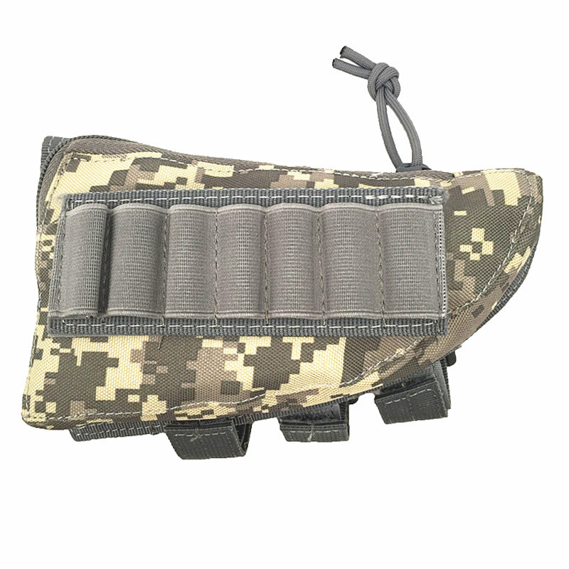 Tactical Cheek Rest Shell Nylon Magazine Molle Pouch Holder