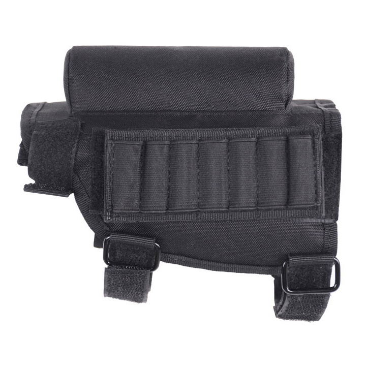 Tactical Nylon  Cheek Rest Riser Pad Cartridges Holder Carrier Pouch