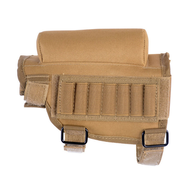 Tactical Nylon  Cheek Rest Riser Pad Cartridges Holder Carrier Pouch